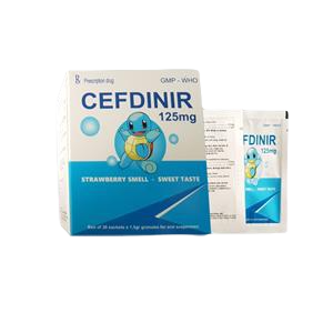 Cefdinir 125mg S.Pharm (H/30 Gói)