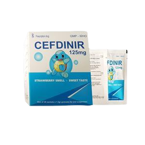 Cefdinir 125mg S.Pharm (H/30 Gói)