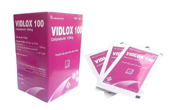 Vidlox 100 (Cefpodoxim) Vidipha (H/12g)