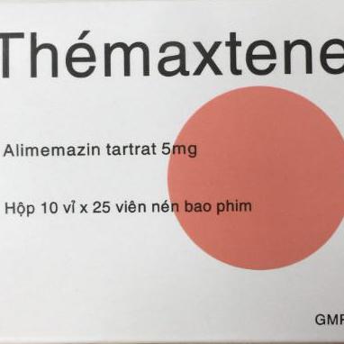 Thémaxtene (Alimemazin) 5mg Vidipha (H/250v)