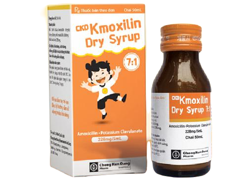 CKD Kmoxilin Dry Syrup 7:1 (Amoxicillin, Acid Clavulanic) (C/50ml)