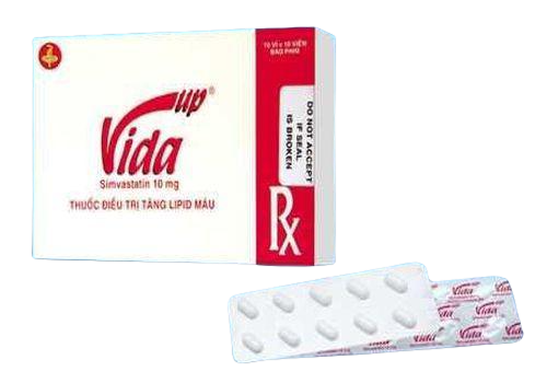 Vida Up (Simvastatin) 10mg United (H/100v)