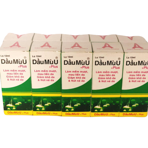 Dầu Mù U Plus Thiên Khánh (Lốc/10c/12ml)