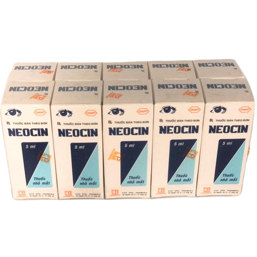 Nhỏ Mắt Neocin Pharmedic (Lốc/10c/5ml)