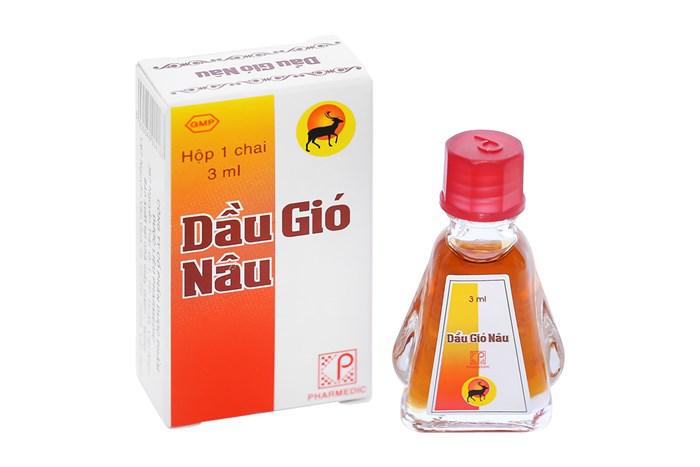 Dầu Gió Nâu Pharmedic (Lốc/10c/10ml)