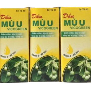 Dầu Mù U Vicogreen (Lốc/10c/15ml)