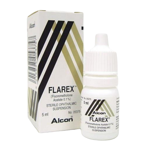Flarex eye 0.1% (Fluorometholone)  Alcon (C/5ml)