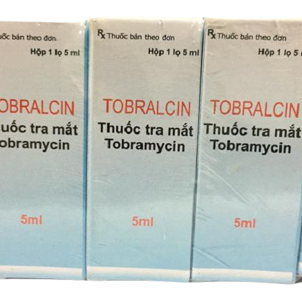 Tobralcin (Tobramycin) 0.3% Makcur (Lốc/10c/5ml)