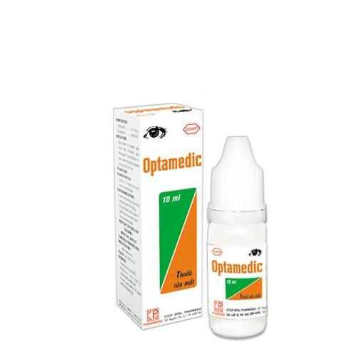 Thuốc Rửa Mắt Cho Mỏi Mắt Optamedic Pharmedic (Lốc/10c/10ml)