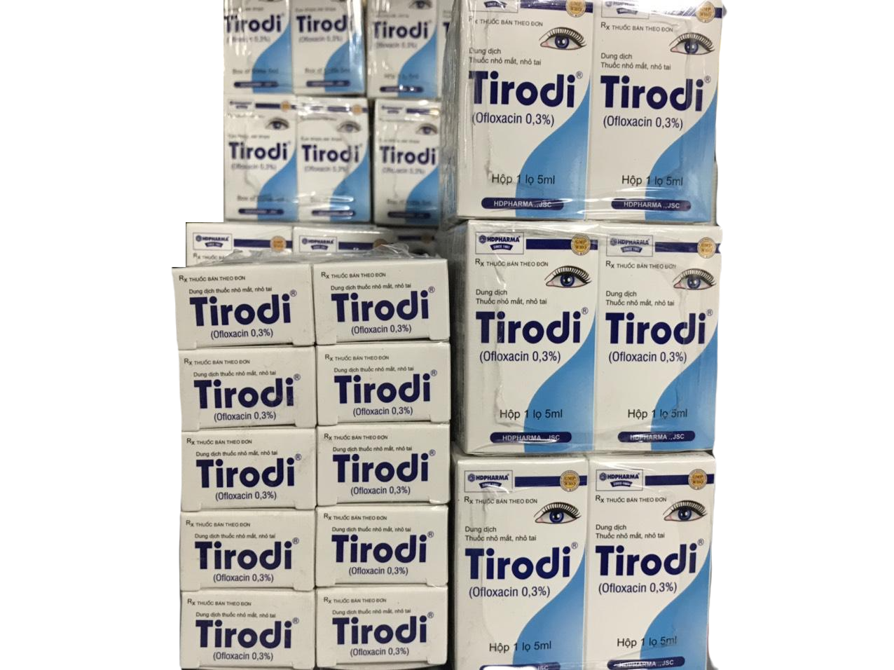 Tirodi (Ofloxacin) 0.3% HD Pharma (Lốc/10c/5ml)