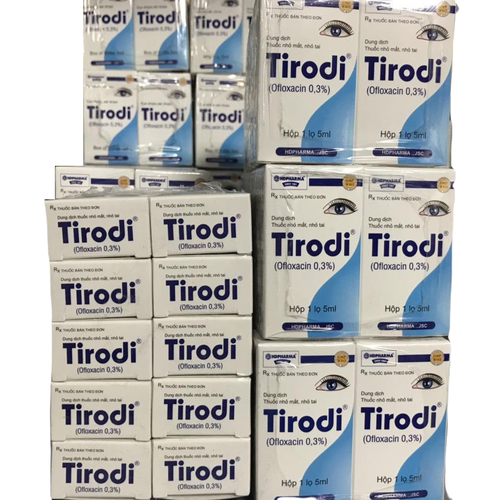 Tirodi (Ofloxacin) 0.3% HD Pharma (Lốc/10c/5ml)