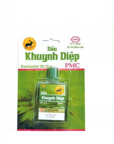 Dầu Khuynh Diệp PMC Pharmedic (Lốc/5chai/25ml)