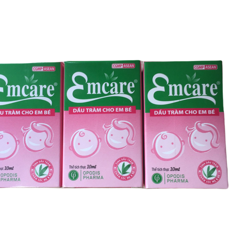 Dầu Tràm Emcare Opodis (Lốc/5chai/10ml)
