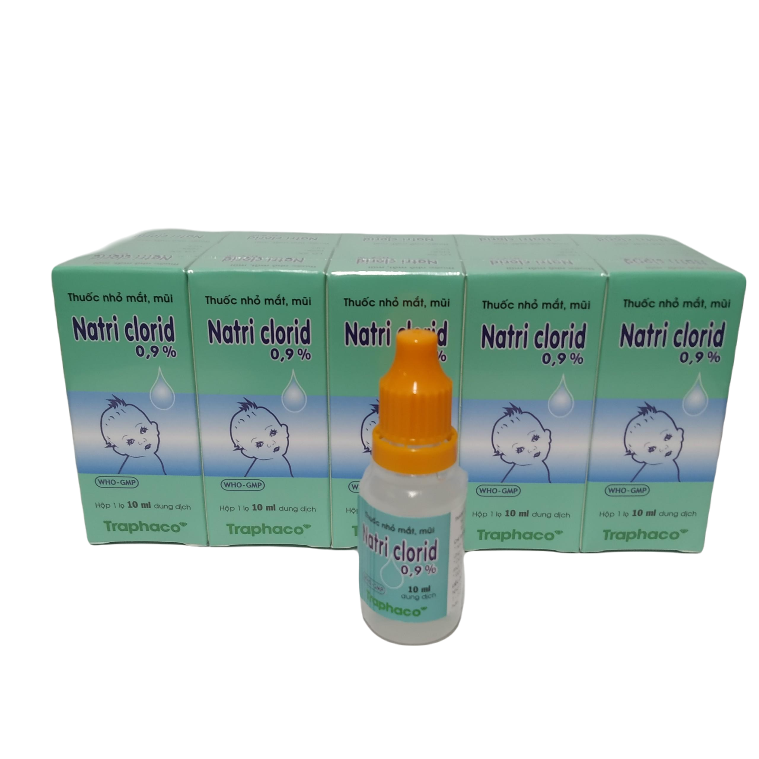 Natri Clorid 0,9% Traphaco (Lốc/10c/10ml)