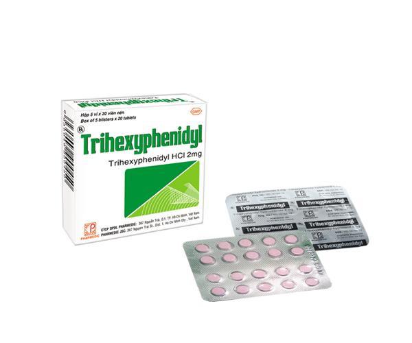 Trihexyphenidyl 2mg Pharmedic (Lốc/5chai/100v)