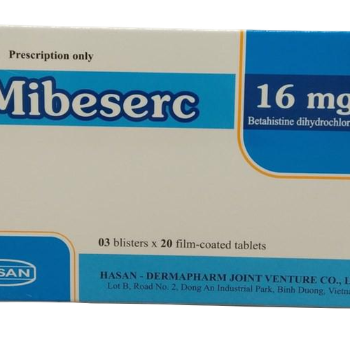Mibeserc 16mg (Betahistine) Hasan (H/60v)