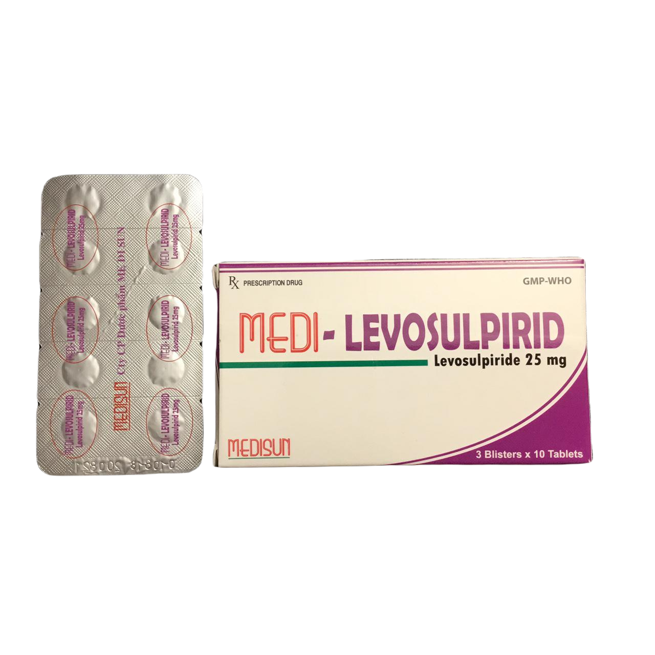 Medi-Levosulpirid 25mg Medisun (H/30v)