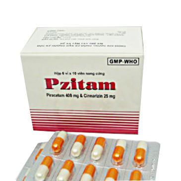 Pzitam (Piracetam, Cinnarizin) TW3 (H/60v)