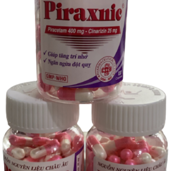 Piraxnic (Piracetam, Cinnarizin) Usa-Nic Pharma (C/100v)