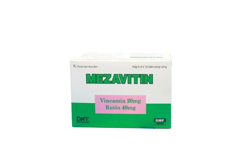 Mezavitin (Vincamin, Ruti) Hataphar (H/60v)