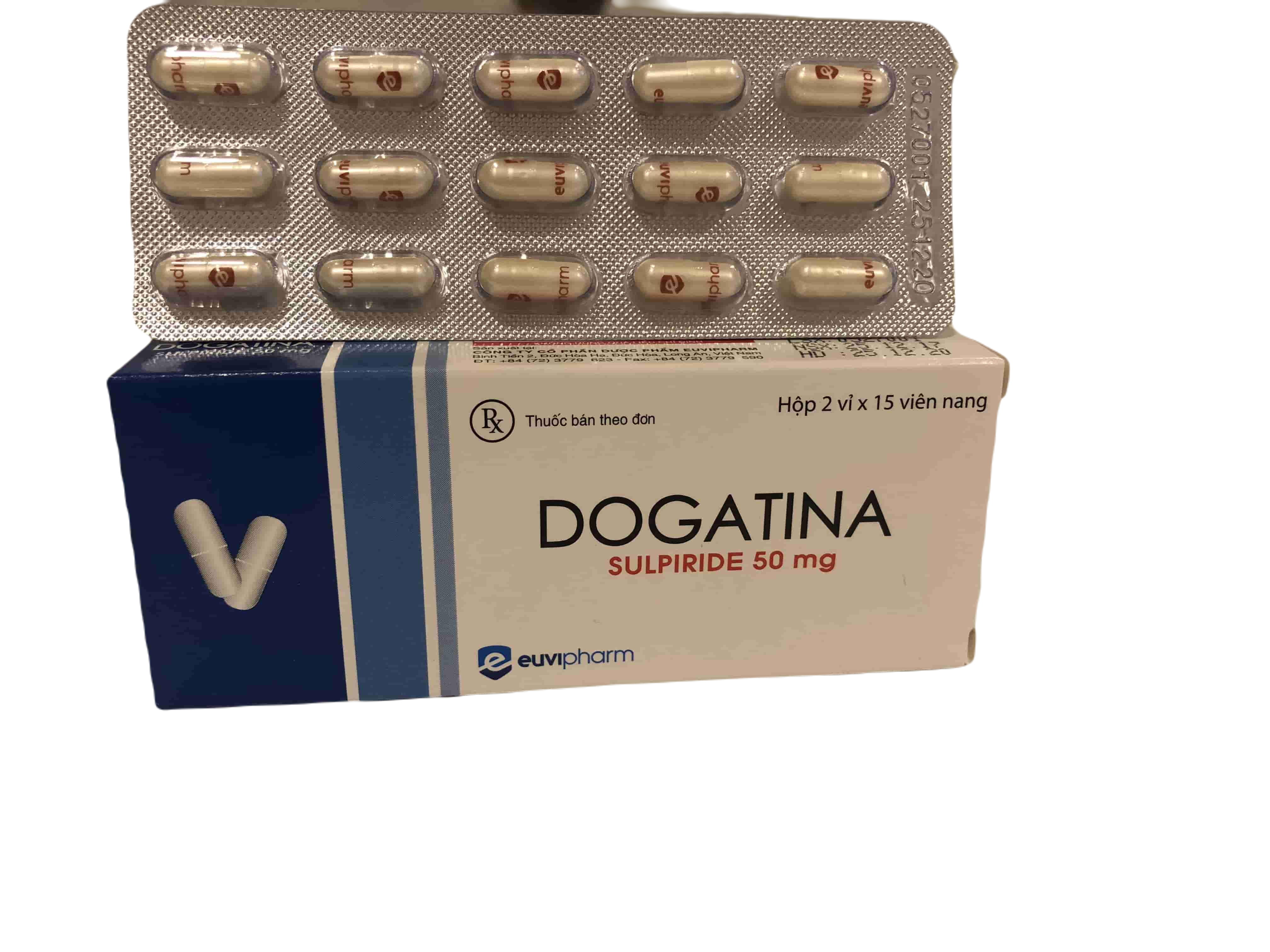 Dogatina (Sulpirid) 50mg Euvi (H/30v)