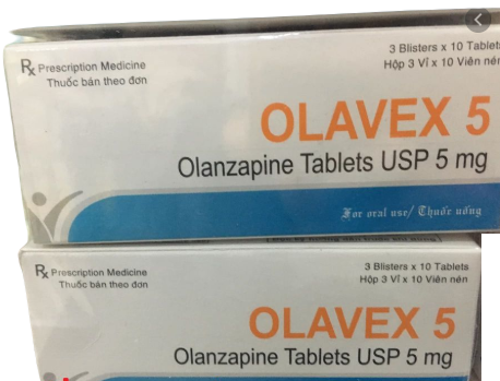 Olavex 5 (Olanzapin) Akums (H/30v)