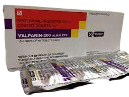 Valparin (Natri Valproate) 200mg Torrent (H/100v)