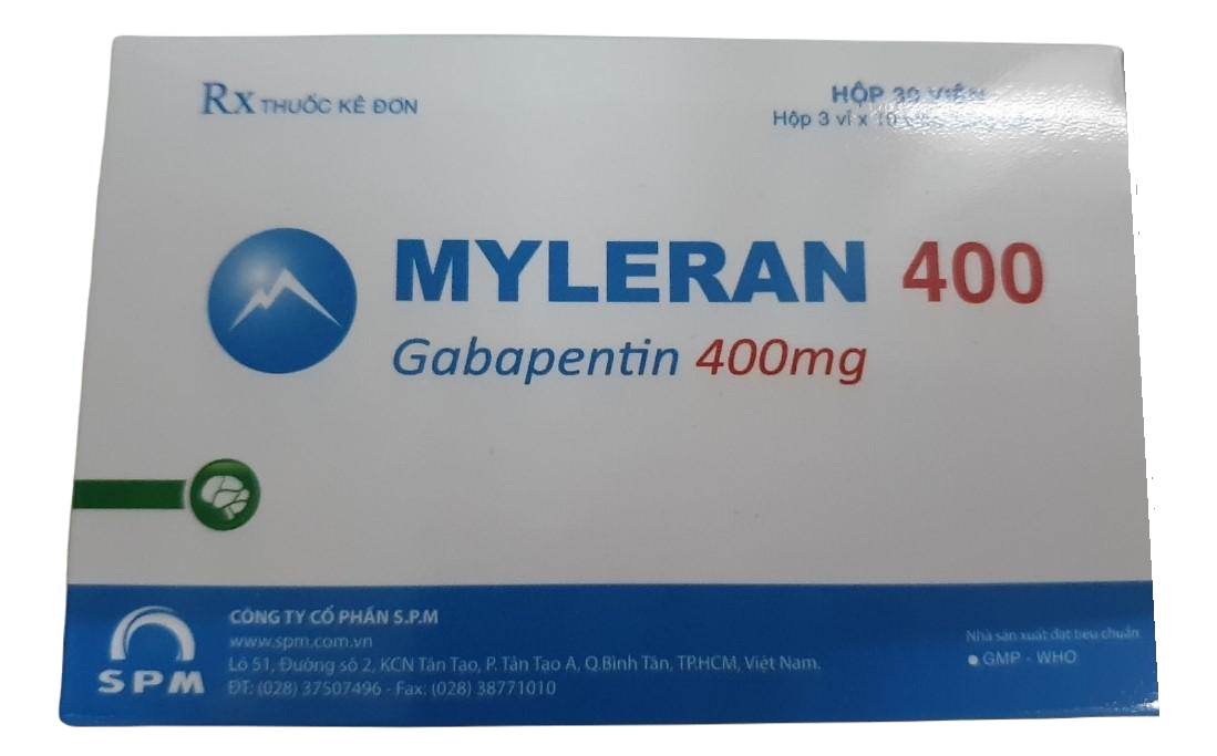 Myleran 400 (Gabapentin) SPM (H/30v)