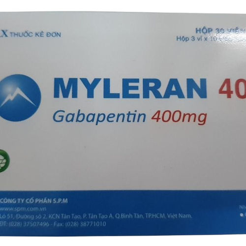 Myleran 400 (Gabapentin) SPM (H/30v)