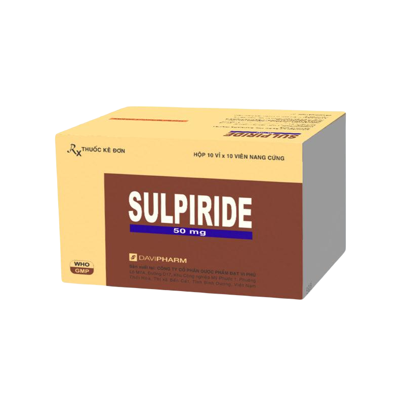 Sulpirid 50mg Davipharm (H/100v)