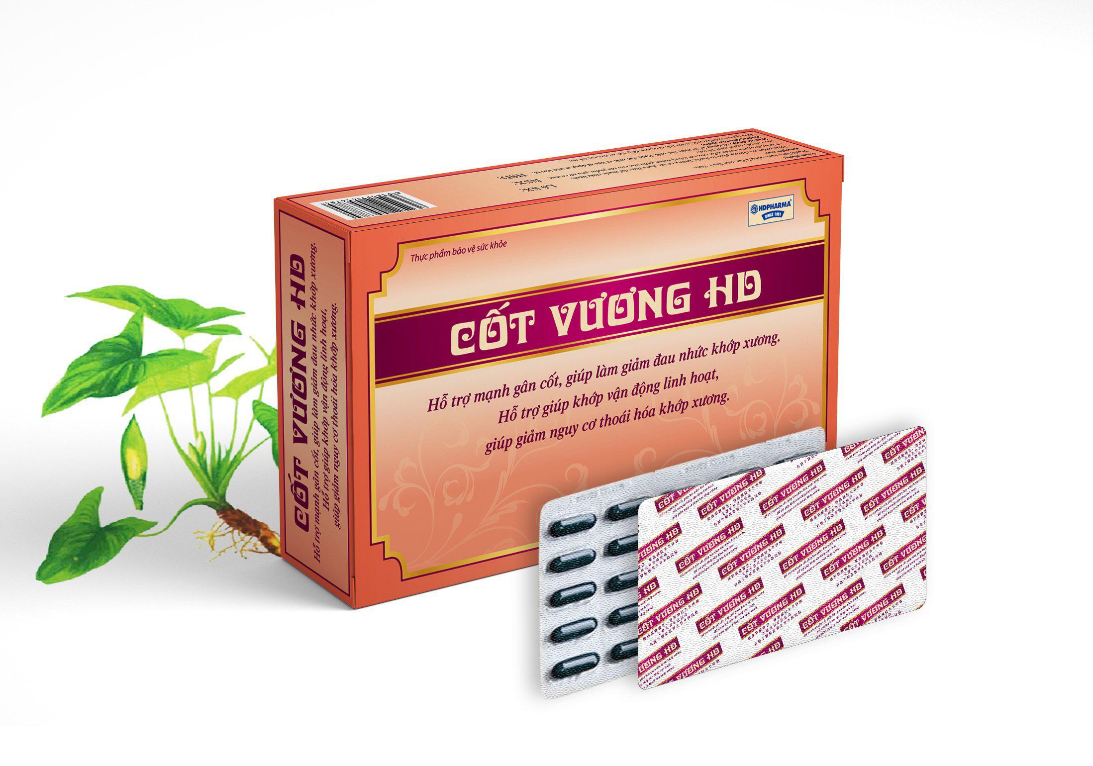 Cốt Vương HD Pharma (H/30v)