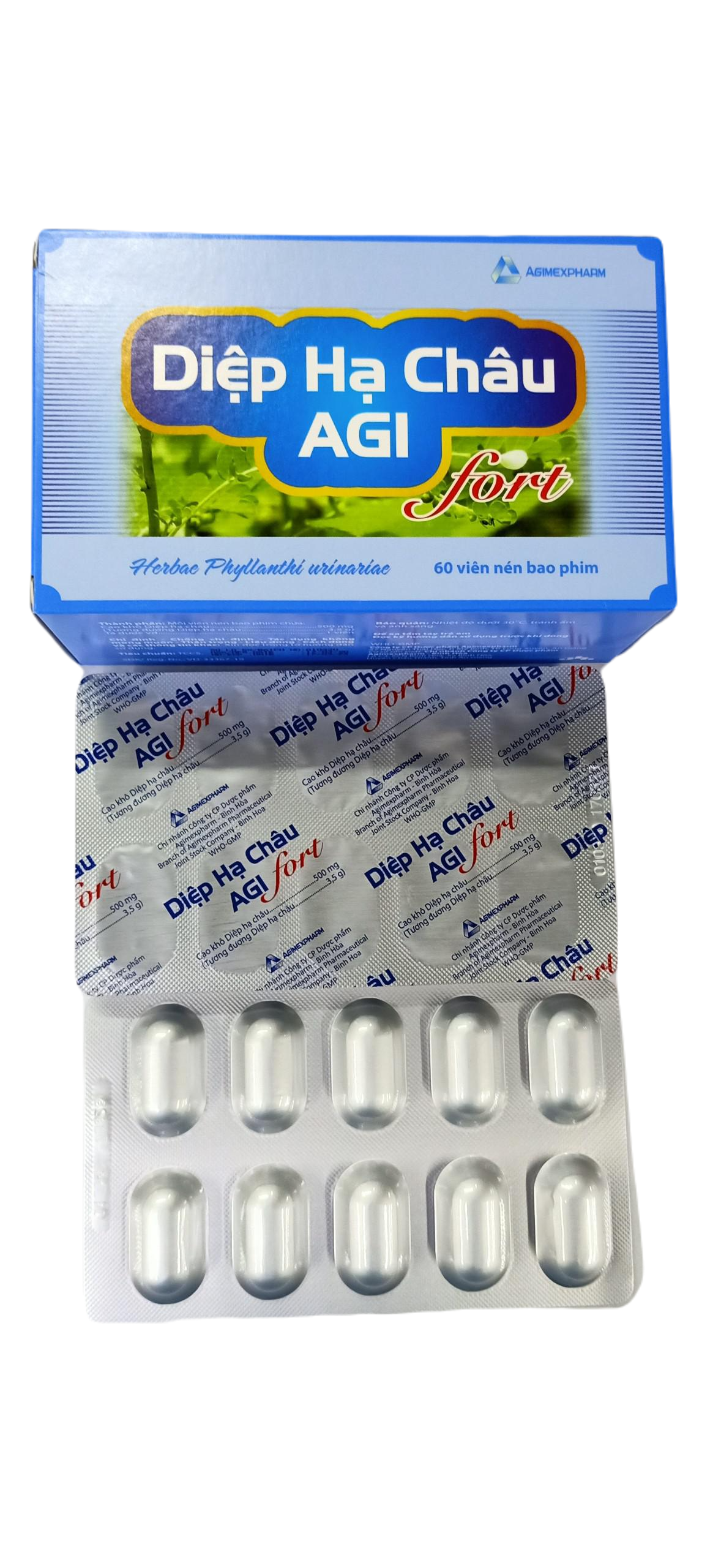 Diệp Hạ Châu Agimexpharm (H/60v)