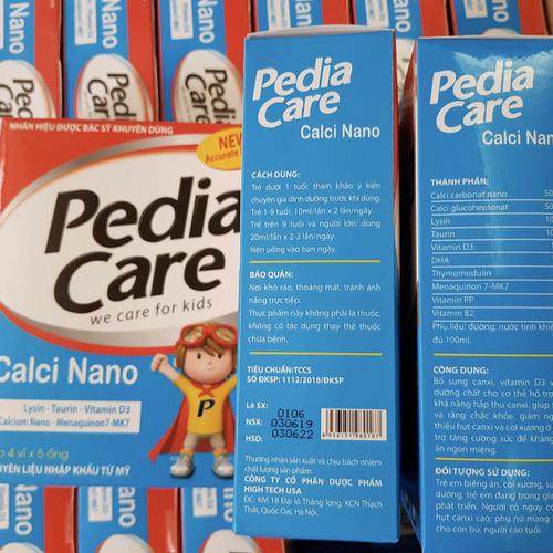 Pedia Care Calci Nano USA (H/20o/10ml)