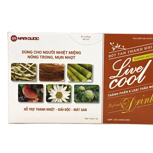 Bột Tan Thanh Nhiệt Livecool Nâu (H/10g/7gr)