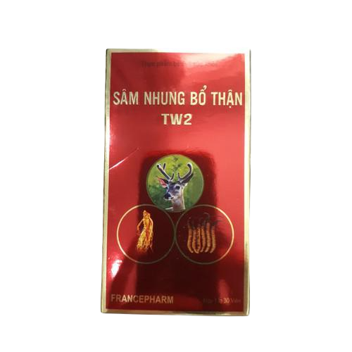 Sâm Nhung Bổ Thận TW2 (C/30v)