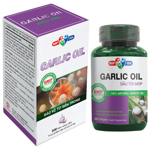 Garlic Oil-Dầu Tỏi Mediphar (C/200v)