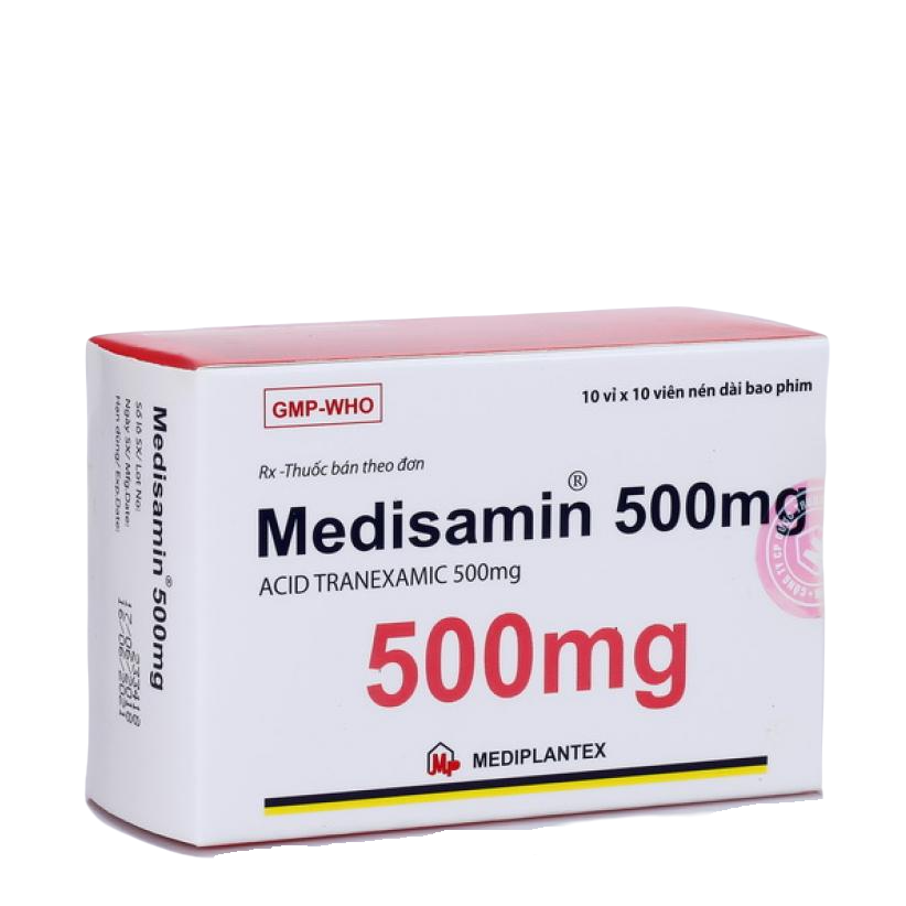 Medisamin 500mg (Acid Tranexamic) Mediplantex (H/100v)