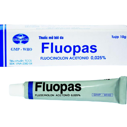 Fluopas Ointment (Fluocinolon acetonid) Quảng Bình (Tuýp/10gr)