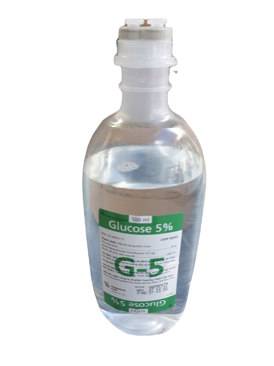 Glucose 5% Fresenius Kabi Chai/500ml 