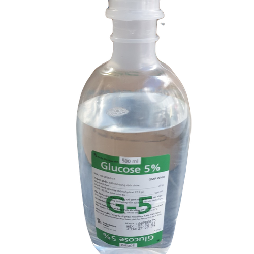 Glucose 5% Fresenius Kabi Chai/500ml 