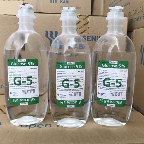 Glucose 5% Fresenius Kabi Chai/500ml 