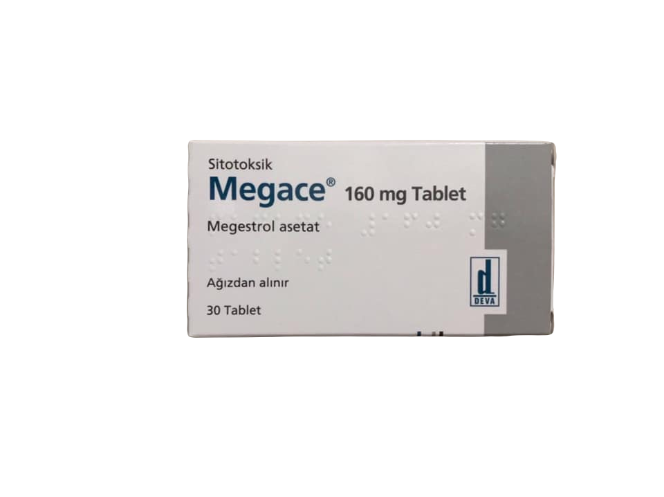 Megace 160mg (Megestrol acetat) DEVA Hộp 30 viên