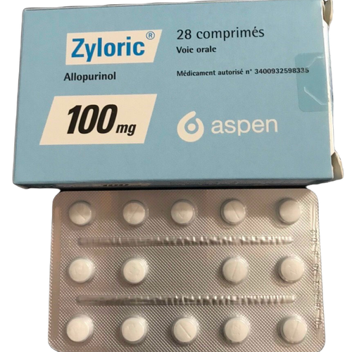 Zyloric 100mg (Allopurinol) Aspen (H/28v) Pháp
