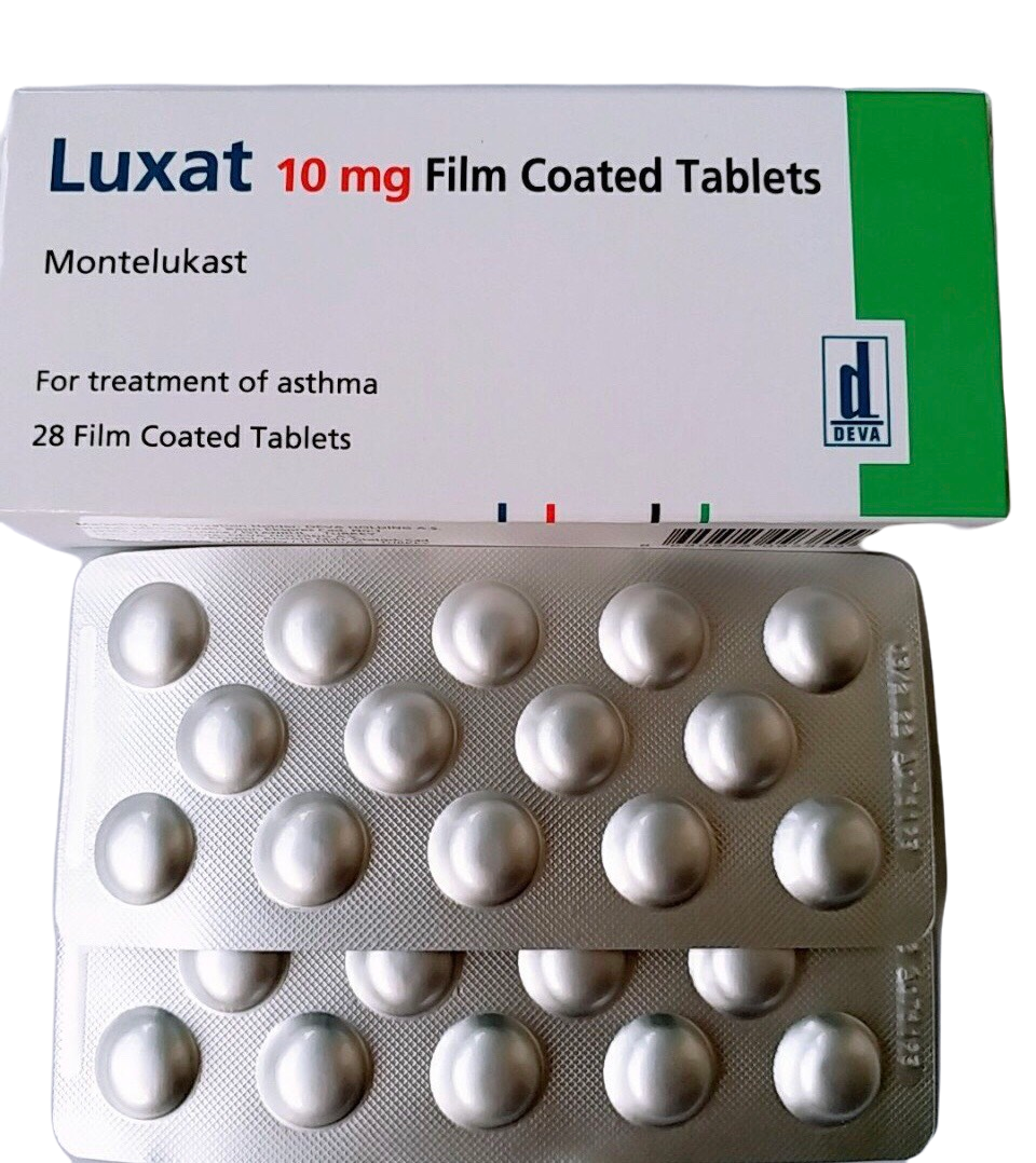 Luxat 10mg (Montelukast) DEVA Turkey (H/28V)