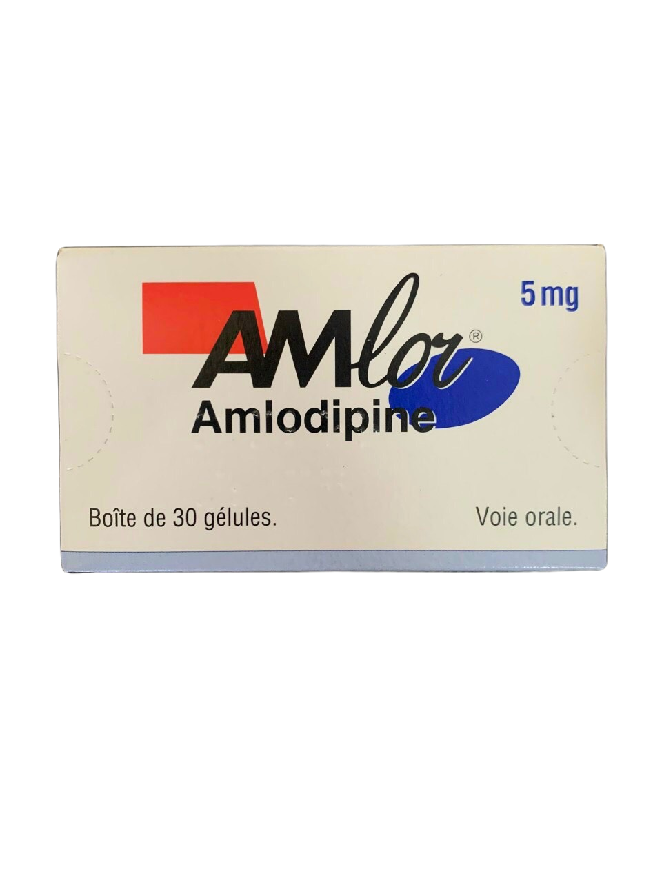 Amlor 5mg caps (Amlodipin) Pfizer France (H/30v)