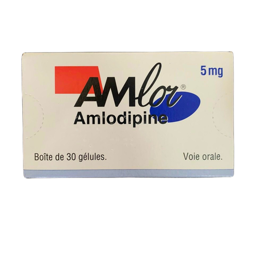 Amlor 5mg caps (Amlodipin) Pfizer France (H/30v)