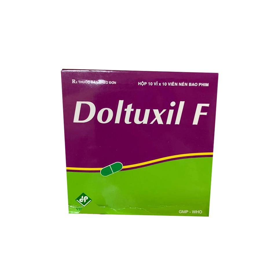 Doltuxil F (Paracetamol, Loratadin, Dextromethorphan Hydrobromid) Vidipha (H/100v)