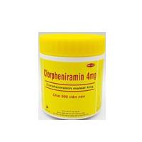 Clorpheniramin 4mg Donaipharm (C/500v)
