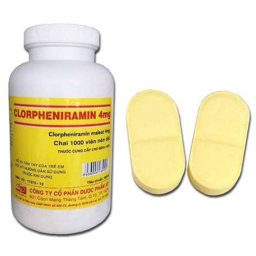 Clorpheniramin 4mg DP 3/2 (C/1000v)