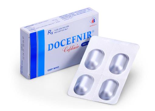 Docefnir (Cefdinir) 300mg Domesco (H/4v)